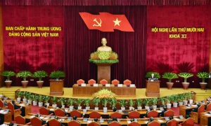 Thông báo Hội nghị lần thứ 12 Ban Chấp hành Trung ương Đảng khóa XI